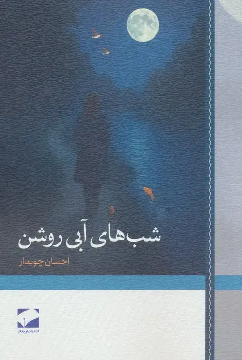 جلد کتاب شب های آبی روشن