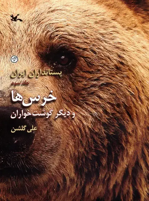 جلد کتاب خرس ها و دیگر گوشت خواران (پستانداران ایران 3)،(گلاسه)