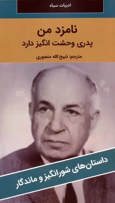 جلد کتاب نامزد من پدری وحشت انگیز دارد
