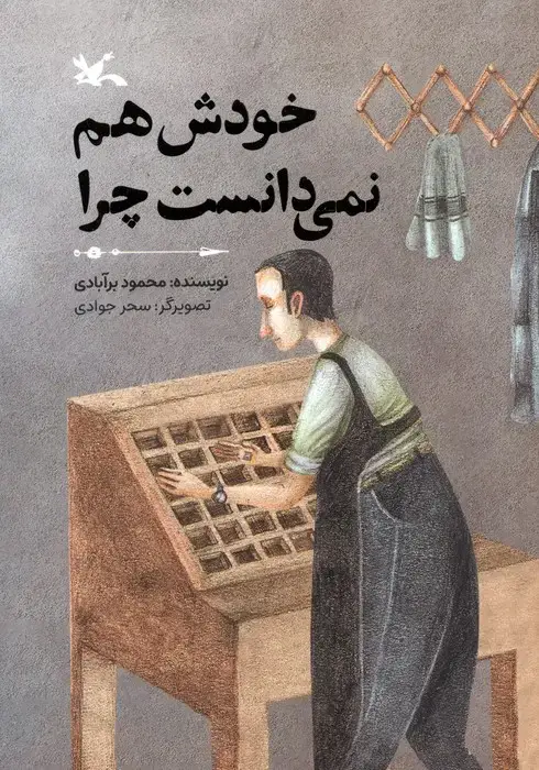 جلد کتاب خودش هم نمی دانست چرا (گلاسه)