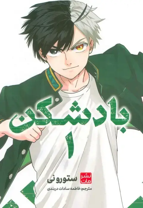 جلد کتاب مانگا فارسی بادشکن 1 (کمیک استریپ)