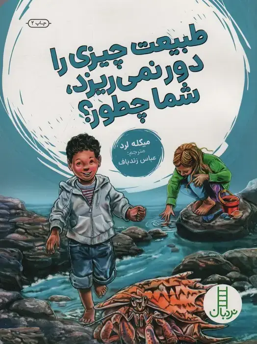جلد کتاب طبیعت چیزی را دور نمی ریزد،شما چطور؟ (گلاسه)