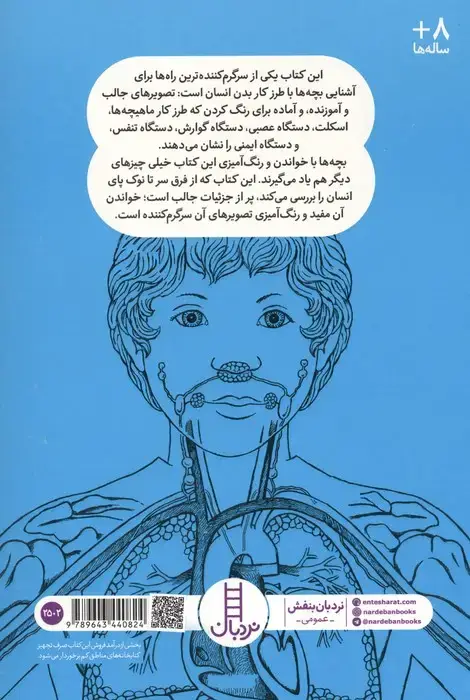 جلد کتاب بدن تو (بشناس و رنگ کن!)