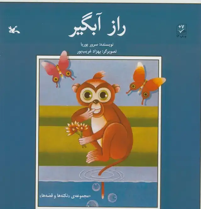 جلد کتاب راز آبگیر اثر سرور پوریا