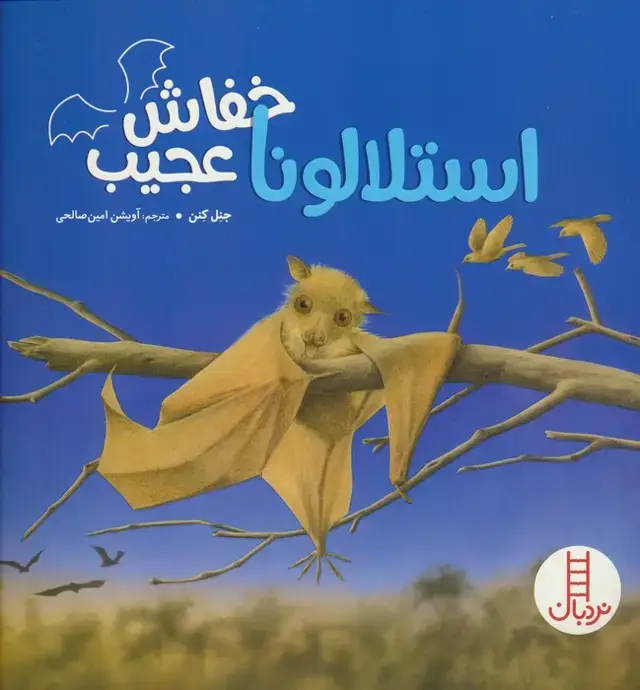 جلد کتاب استلالونا خفاش عجیب (گلاسه)