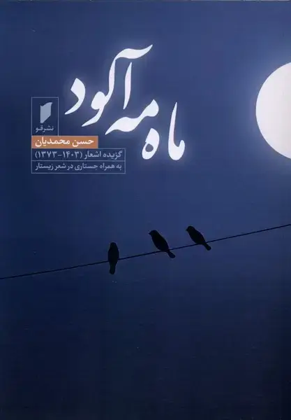 جلد کتاب ماه مه آلود (قو)