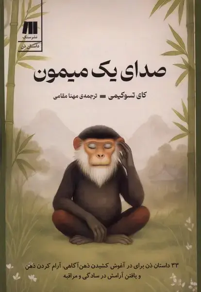 جلد کتاب صدای یک میمون (سنگ)