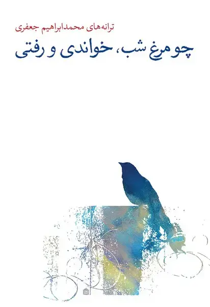 جلد کتاب چو مرغ شب خواندی و رفتی (مشکی)