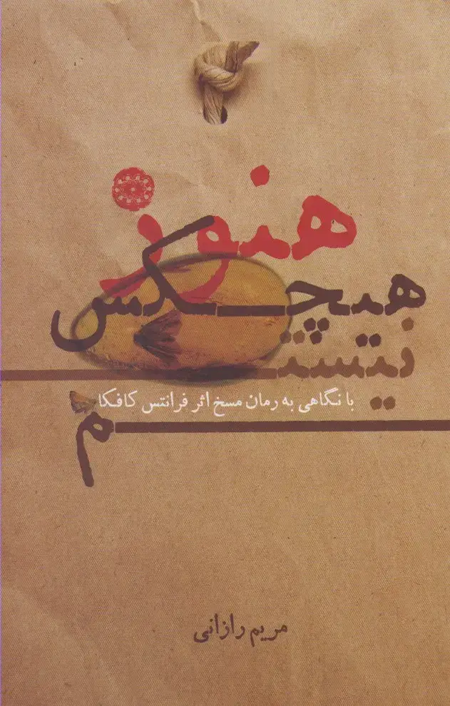 جلد کتاب هنوز هیچکس نیستم (آرادمان)