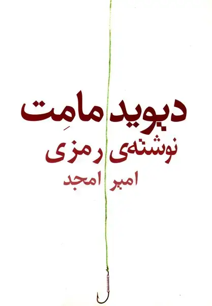 جلد کتاب نوشتهی رمزی (دیویدمامت) نیلا