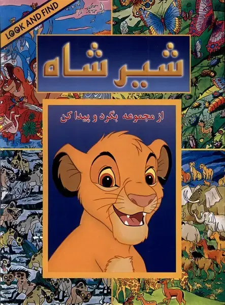 جلد کتاب بگرد و پیدا کن (شیرشاه) پیکدبیران