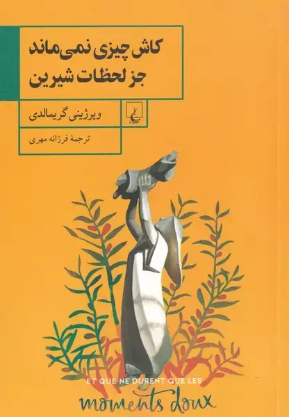 جلد کتاب کاش چیزی نمیماند جز لحظات شیرین (ققنوس)
