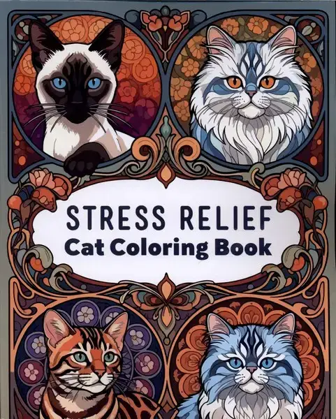 جلد کتاب رنگ آمیزی (تسکین‌استرس‌Stress Relief) حوض‌نقره