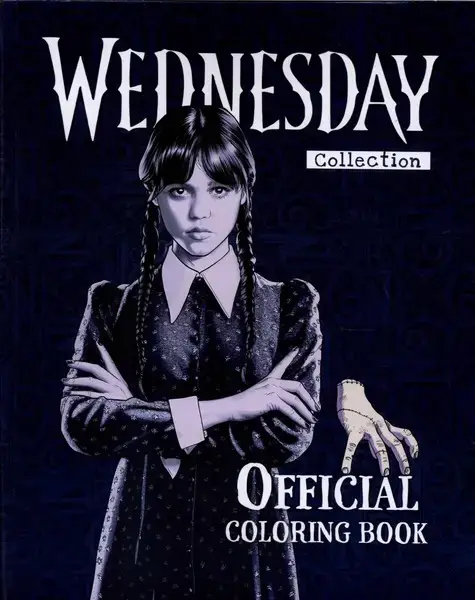 جلد کتاب رنگ آمیزی (ونزدیWednesday) حوض‌نقره
