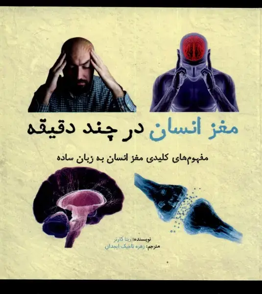 جلد کتاب مغز انسان در چند دقیقه (نشرشهر) اثر ریتا کارتر