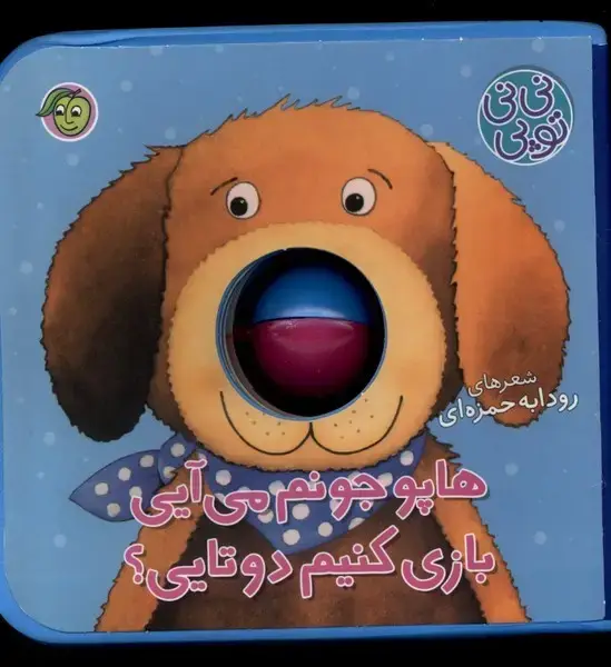 جلد کتاب نی نی توپی (هاپوجونم‌می‌آیی‌بازی‌کنیم) پیام‌مشرق اثر رودابه حمزه ای