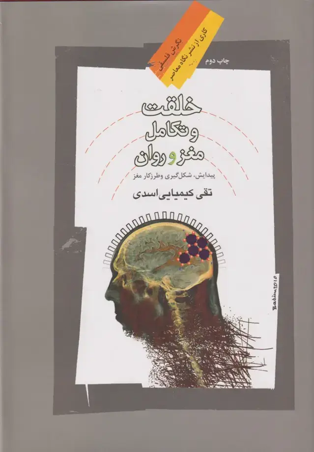 جلد کتاب خلقت و تکامل مغز و روان (نگاهمعاصر)