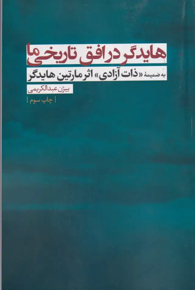 جلد کتاب هایدگر در افق تاریخی ما (نقدفرهنگ)