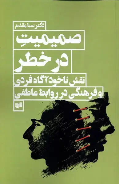 جلد کتاب صمیمیت در خطر (افکار)