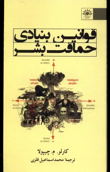 جلد کتاب قوانین بنیادی حماقت بشر (آفتابکاران)