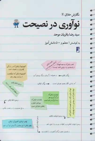 جلد کتاب نگارش خلاق (2) نوآوری در نصیحت (طه)