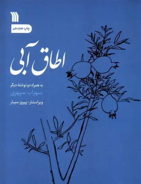جلد کتاب اطاق آبی (سروش)
