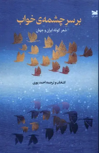 جلد کتاب بر سر چشمه‌ی خواب (خزه)