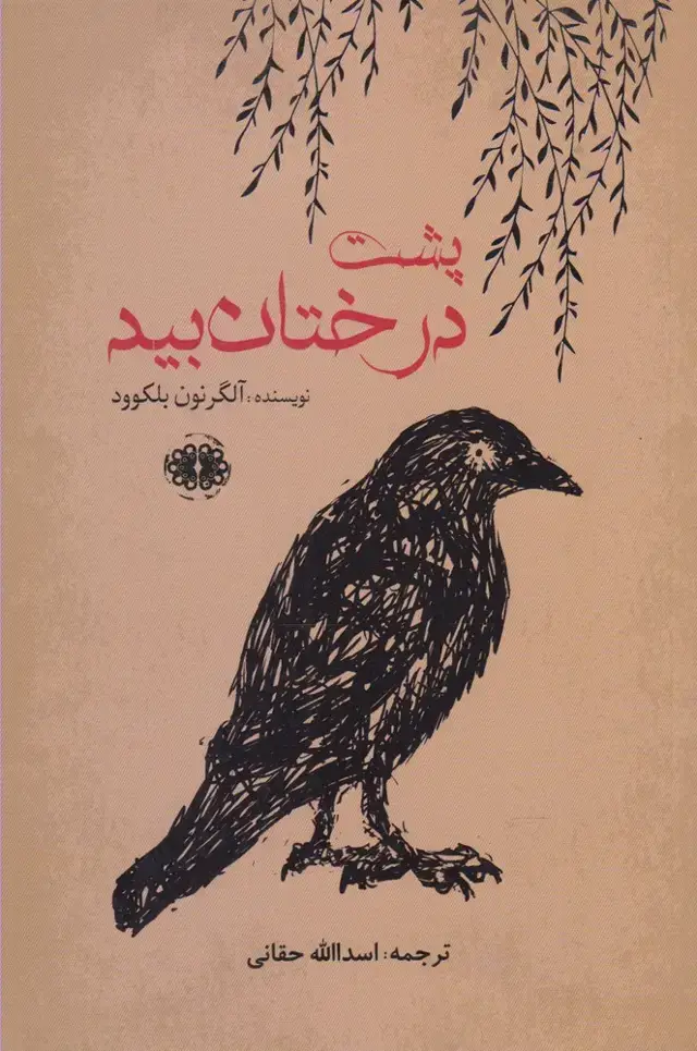 جلد کتاب پشت درختان بید (آرادمان) @ اثر آلگرنون بلکوود