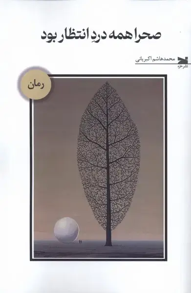 جلد کتاب صحرا همه درد انتظار بود (خزه)
