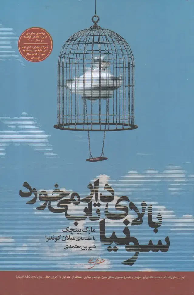 جلد کتاب سونیا بالای دار تاب میخورد (نقش جهان)