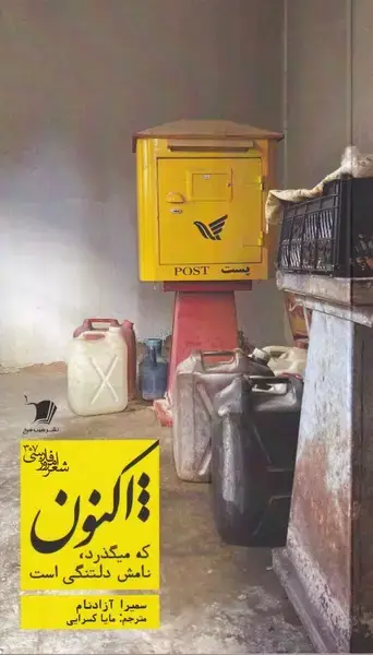 جلد کتاب هزار اکنون که می گذرد دلتنگی است (سیب‌سرخ)