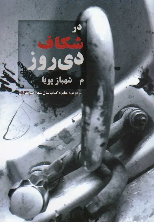جلد کتاب در شکاف دی‌روز (آرادمان) اثر م شهباز پویا