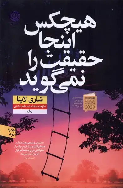 جلد کتاب هیچکس اینجا حقیقت را نمیگوید (نون) *