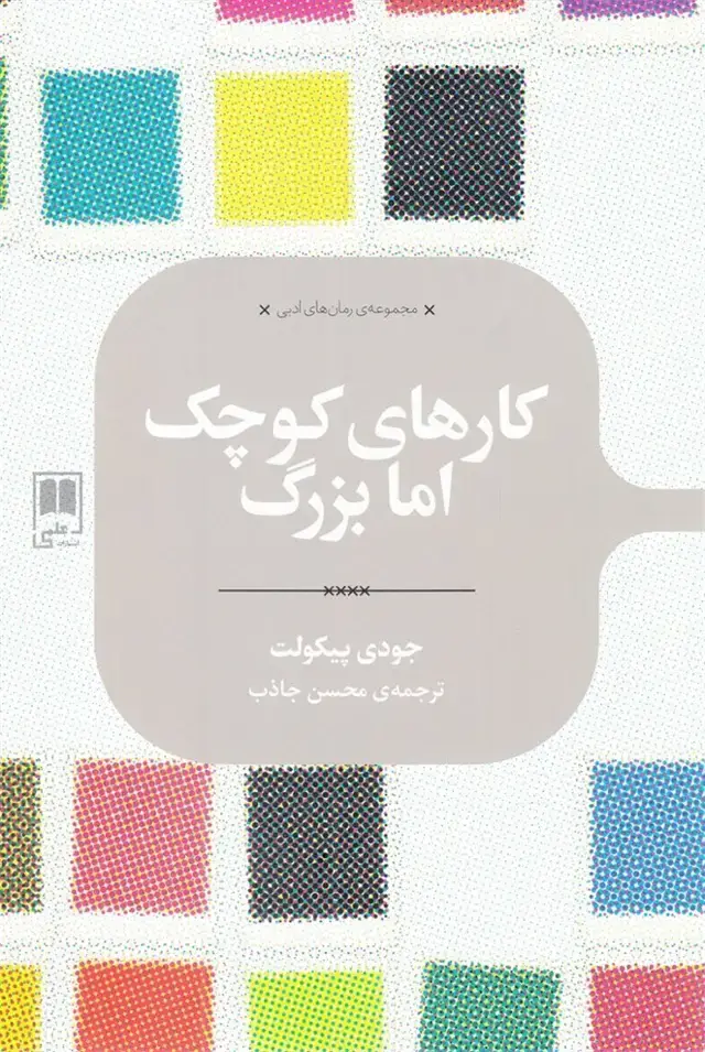 جلد کتاب رمان های ادبی (کارهایکوچکامابزرگ) علمی