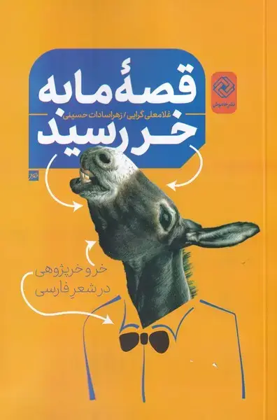 جلد کتاب قصهی ما به خر رسید (خرپژوهیدرشعرفارسی) خاموش