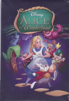 جلد کتاب دیزنی آلیس در سرزمین عجایب 17-Alice in wonderland