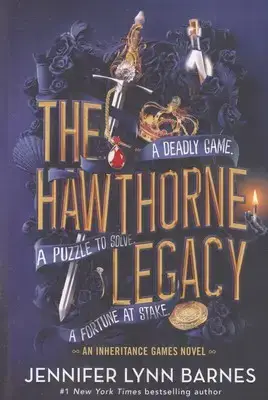 جلد کتاب ارثیه هاثورن-Hawthorne Legacy