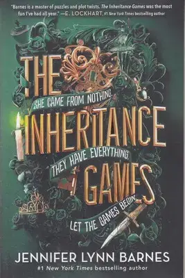 جلد کتاب بازی میراث-Inheritance Games