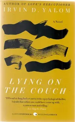 جلد کتاب دروغ گویی روی مبل-Lying on the Couch