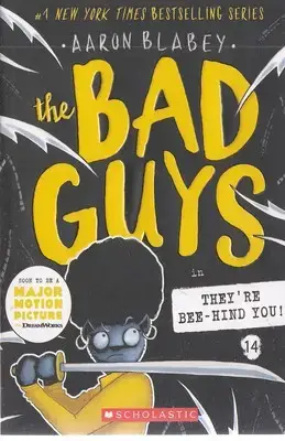 جلد کتاب کتاب زبان انگلیسی چهار سابقه دار 14-The bad Guys