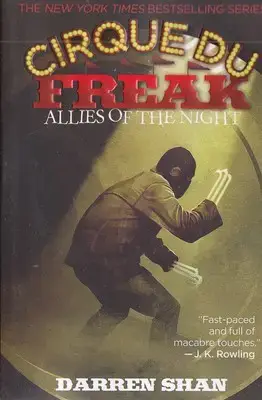 جلد کتاب کتاب انگلیسی همدستان شب 8-CIRQUEDU FREAK