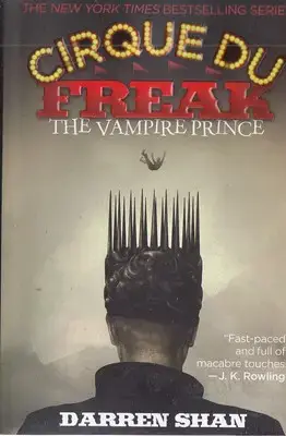 جلد کتاب اورجینال-شاهزاده اشباح 6-CIRQUEDU FREAK