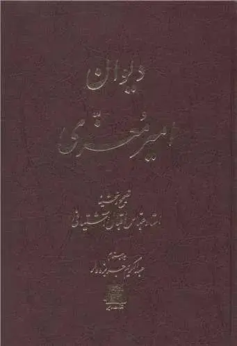 جلد کتاب دیوان امیر معزی