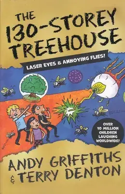 جلد کتاب کتاب زبان انگلیسی خانه درختی 130-The130 storey treehouse