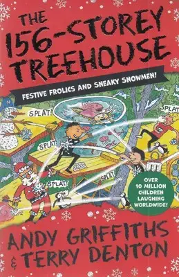 جلد کتاب کتاب زبان انگلیسی خانه درختی 156-The 156 storey treehouse