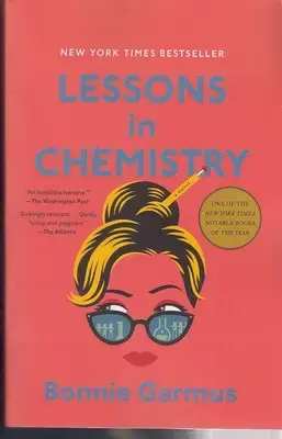 جلد کتاب درسهای شیمی lessonsinchemistry اثر Bonnie Garmus