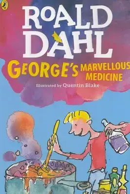جلد کتاب کتاب زبان انگلیسی Georges Marvellous Medicine 4