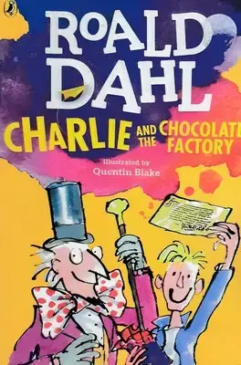 جلد کتاب کتاب زبان انگلیسی charlie and the chocolate factory 1