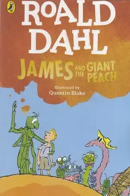 جلد کتاب کتاب زبان انگلیسی jemes and the giant peach 5