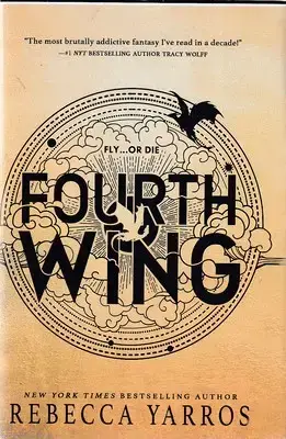 جلد کتاب FOURTH WING